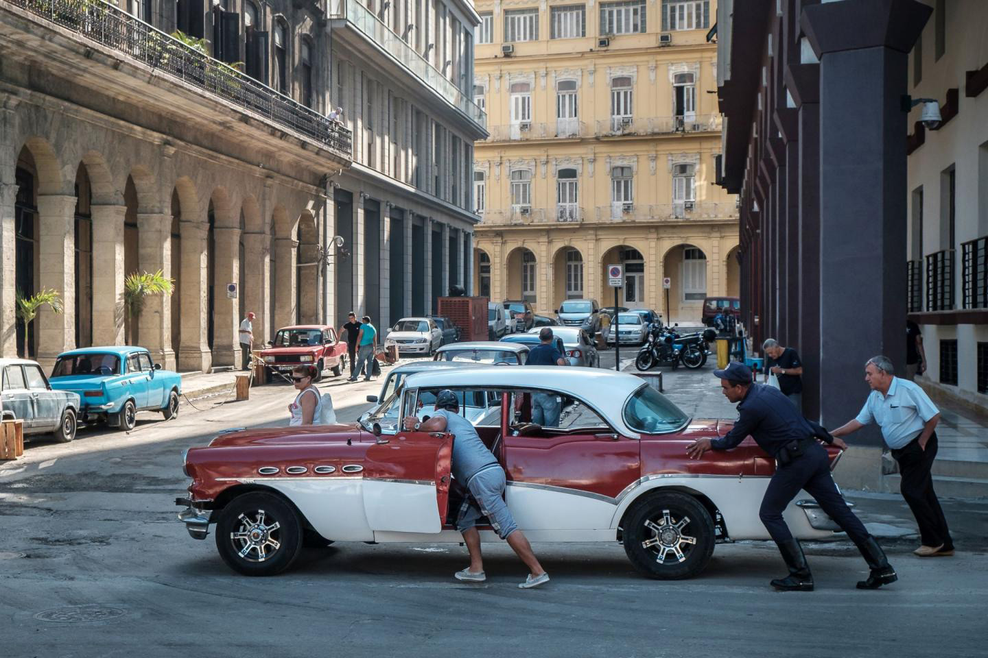 Havana Habana Hawana old car oldtimer road cruiser krążownik szos Cuba Kuba