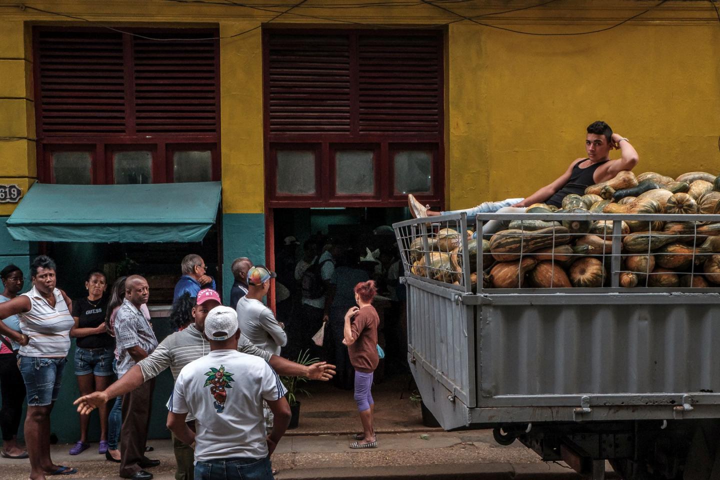 Cuba Kuba Havana Hawana Neptuno pumpkin dynia sop sklep